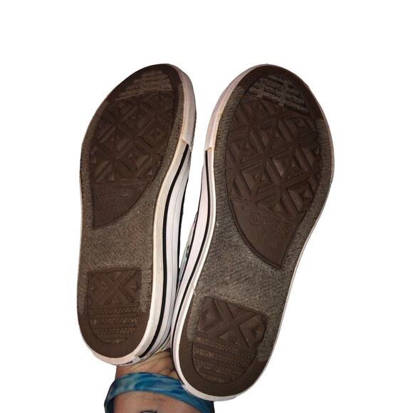 Converse Chuck Taylor Unicorns Hi-Top Sneakers Shoes‎ 669816F Girls Junior Sz 1 - Picture 10 of 13